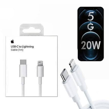 20W PD USB-C to Lightning Fast Charging Cable for IPhone, IPad & MacBook