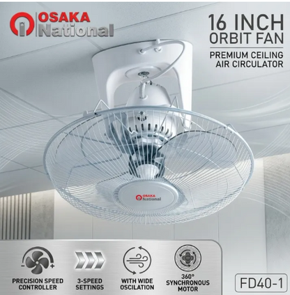 Super Quality Orbit Ceiling Fan 16 Inch