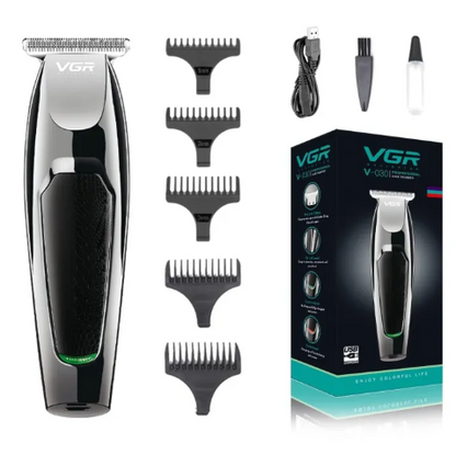 VGR V030 Professional Waterproof Hair Trimmer Display Men's Hair Clipper Grooming Low Noise Clipper