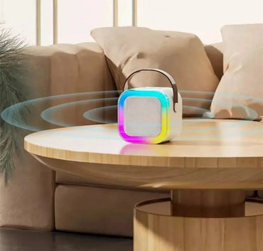 Number 01 K12 Karaoki Wireless Bluetooth Sound System Speaker and Microphone Sorrounding