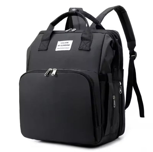 2 In 1 Baby Bag Organizer Diaper Bag Mommy Mummy Maternity Backpack, Portable Foldable