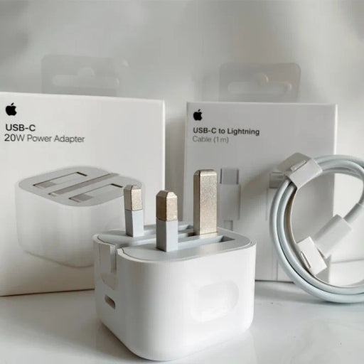 20W Fast Charger with Lightning USB-C Cable, QC 3.0 for IPhone 6-13 Series