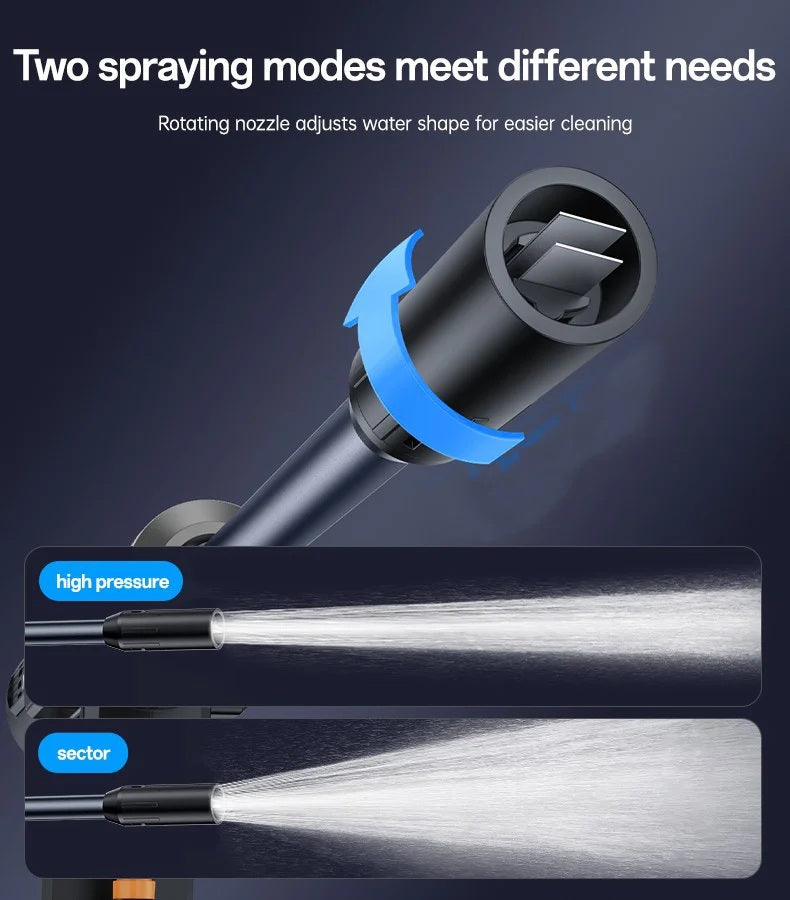 Yesido VC18 Portable Car Pressure Washer Cordless Power Washer For Car Wash / Detailing / Quick Wash