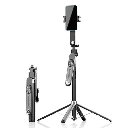 Selfie Stick Tripod with Fill Light, Wireless Remote & Phone Holder