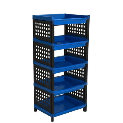 Worth 5 Layer Multi Rack Book Shelf Random Colours Size - 92Cm X 39Cm X 29Cm