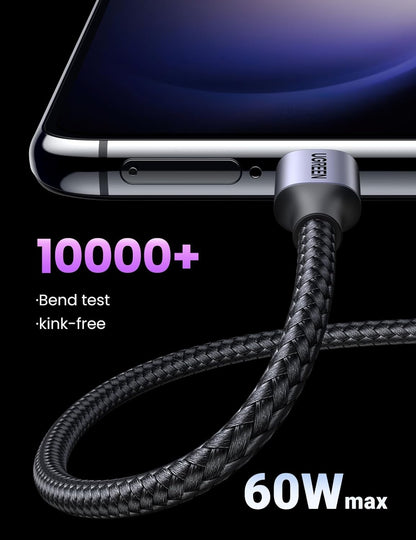 UGREEN 25114 USB C Charger Plug 30W Nexode PD 3.0 Foldable GaN Charger with 1m USB C Cable Compatible with iPhone 16/15/15 Pro Max/15 Pro/14/13 Series, iPad Pro/Air, Galaxy S24/S23, Pixel 9/8/7/6, etc