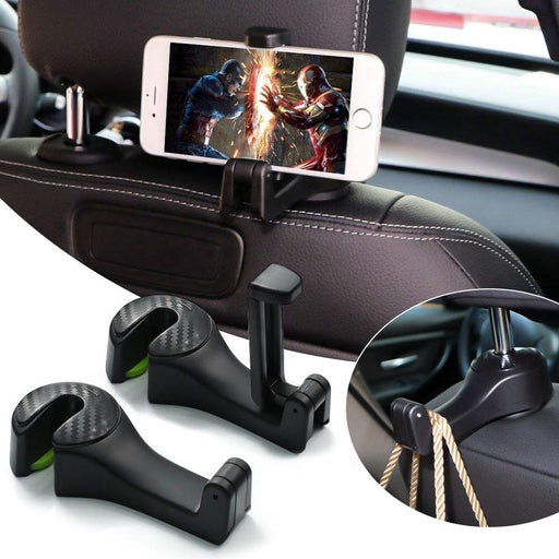 Universal Car Hook Mobile Phone Holder Bracket Vehicle Car Backseat Headrest Mount Holder Single Pcs