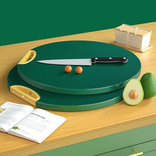 Vertical Double Sided Cutting Board, Non-Slip Plastic Cutting Board for Kitchen, Reversable Chopping