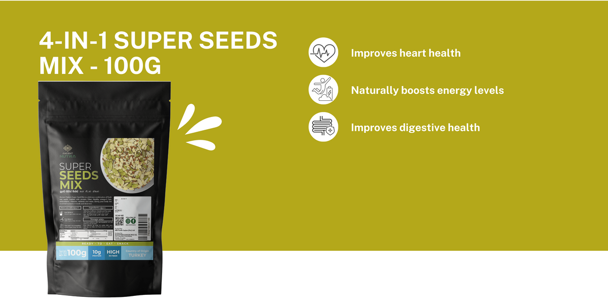 4-in-1 Super Seeds Mix 100g