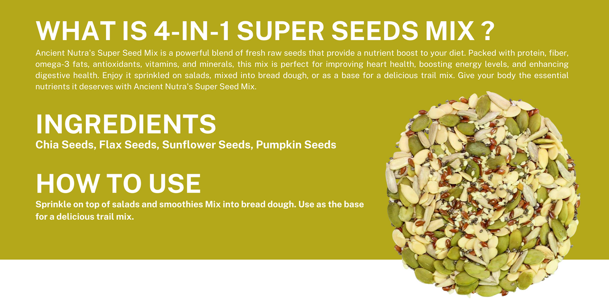 4-in-1 Super Seeds Mix 100g