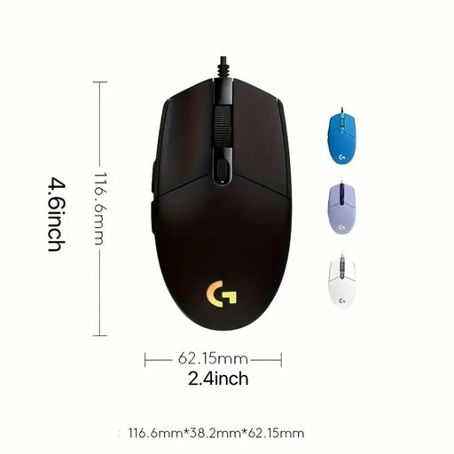 𝗟𝗼𝗴𝗶𝘁𝗲𝗰𝗵 𝗚𝟭𝟬𝟮 Gaming Mouse