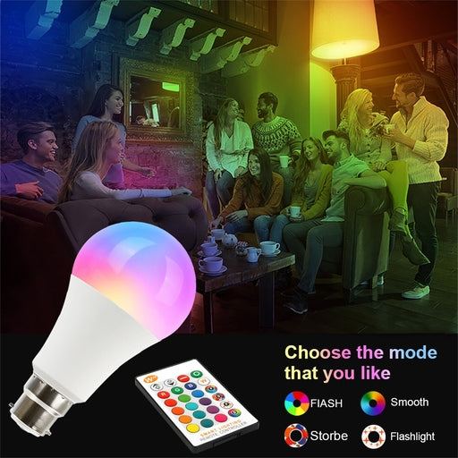 RGB Party Light with Remote 9W