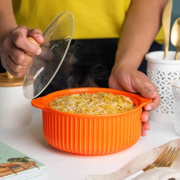 Ceramic Bowl with Lid Noodle, Soup Bowl 850Ml