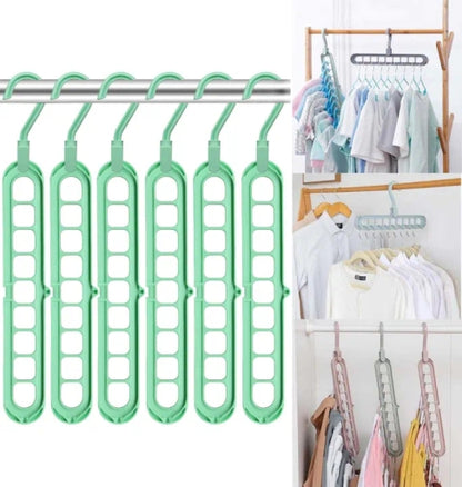 Multi-Functional Clothes Hanger -Magic Space Saving Hanger for Wardrobe Heavy Clothes