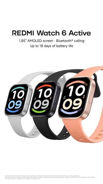 Xiaomi Redmi Watch 6 Active Smart watch