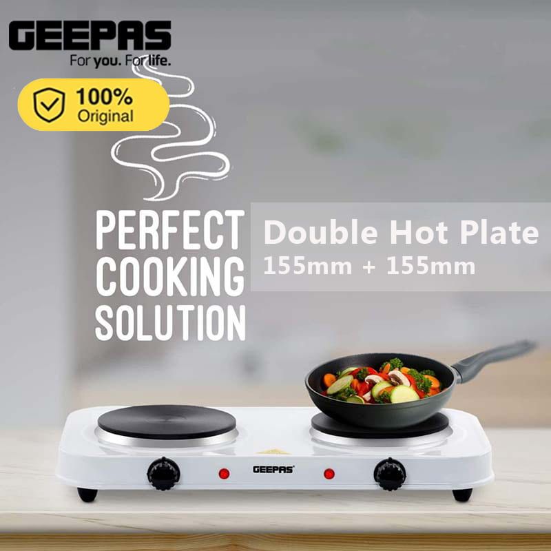 Multifunction Electric Heating Plate Geepas GHP32014 P Hot Plate Cooker Stove with Warranty