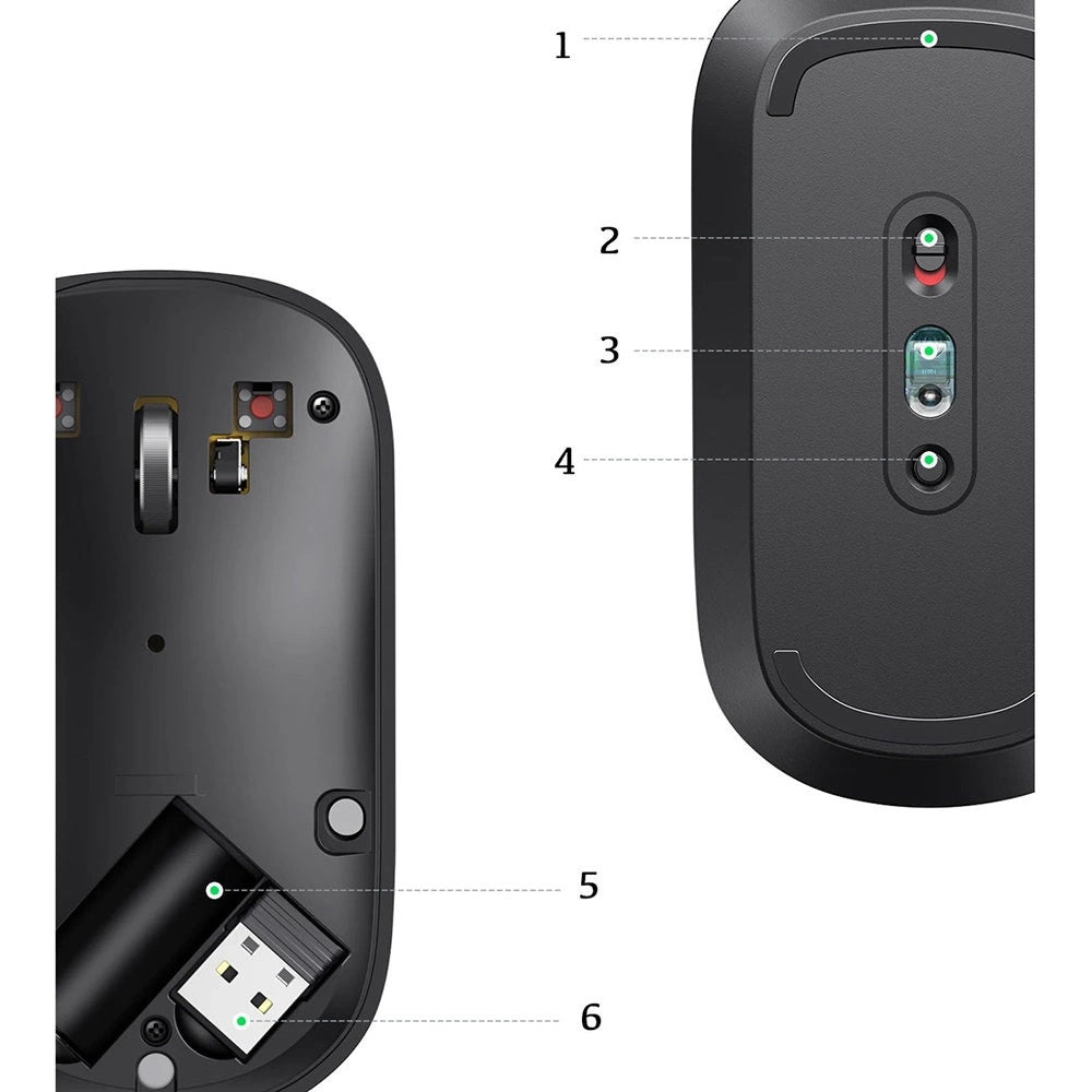 UGREEN Portable Wireless Mouse – MU001 - 90372