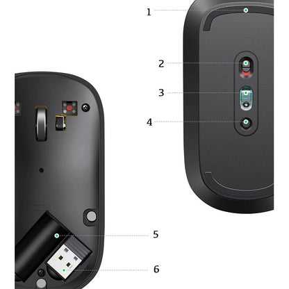 UGREEN Portable Wireless Mouse – MU001 - 90372