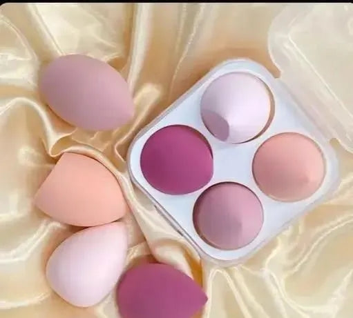 Four Pieces Make up Sponge Set, Beauty Blender Makeup Sponge