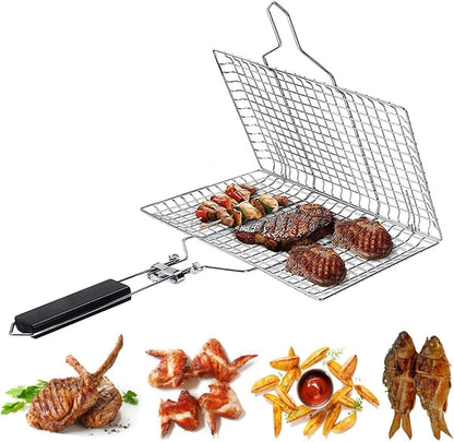 BBQ Grill Net Medium Size Stainless Steel
