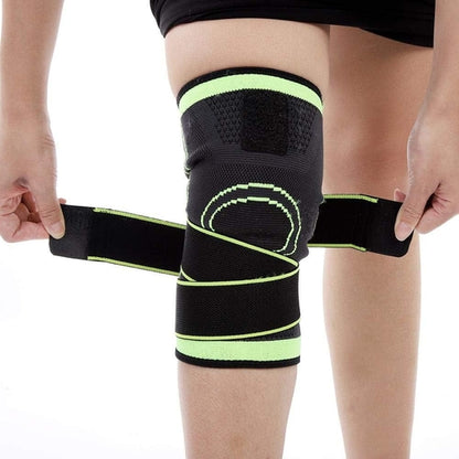 Adjustable Knee Support Brace Compression Sleeve for Running, Workout & Recovery