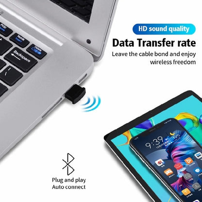 USB Bluetooth 5.1 Adapter Dongle – Wireless Receiver & Transmitter for PC, Laptop, Mouse, Keyboard
