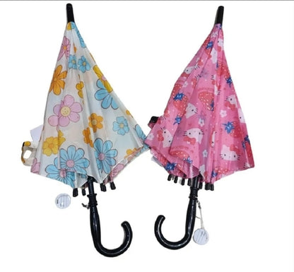 Kids Printed Umbrella – Flower & Cartoon Design