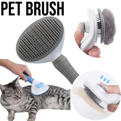 Pet Dog Hair Brush Cat Comb Grooming Stainless Steel Removes Tangled Hair Comb