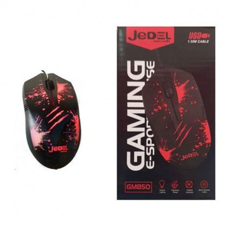 JEDEL GM850 RGB Color USB Wired Gaming Mouse