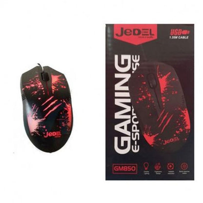 JEDEL GM850 RGB Color USB Wired Gaming Mouse