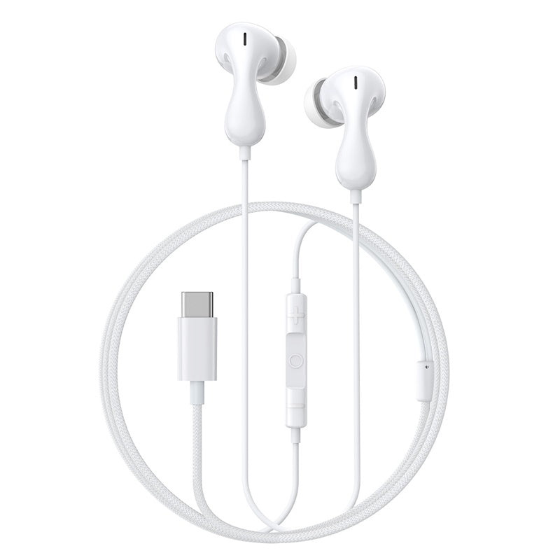 Baseus Wired Earphone Encok CZ20 Type-C Earphone For Iphone Samsung Pixel Huawei & More