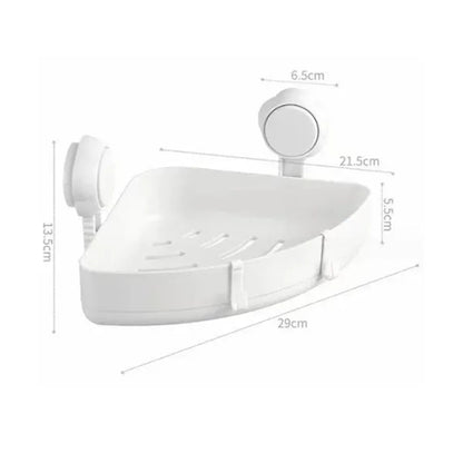 1-Piece Set Shower Suction Cup Shelf No-Drilling