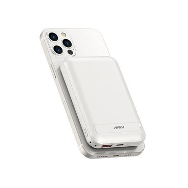 WiWU Snap Cube 10000mAh Mini Magnetic Wireless Power Bank Multi 20W Portable Charger