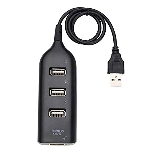 4 Port High Speed USB 2.0 HUB with 1M Charging Cable 4 USB Ports Charger Adapters