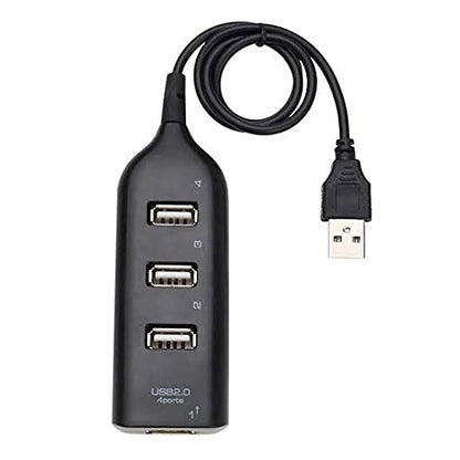 4 Port High Speed USB 2.0 HUB with 1M Charging Cable 4 USB Ports Charger Adapters