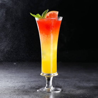 Premium Crystal Long Drink Glass Creative Cocktail Glass Highball Glass Pack Of 6