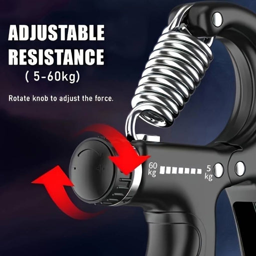 NEW 5Pcs/Set Hand Gripper Gym Fitness Hand Grip Ball Kit Power Finger Forearm Wrist Exerciser