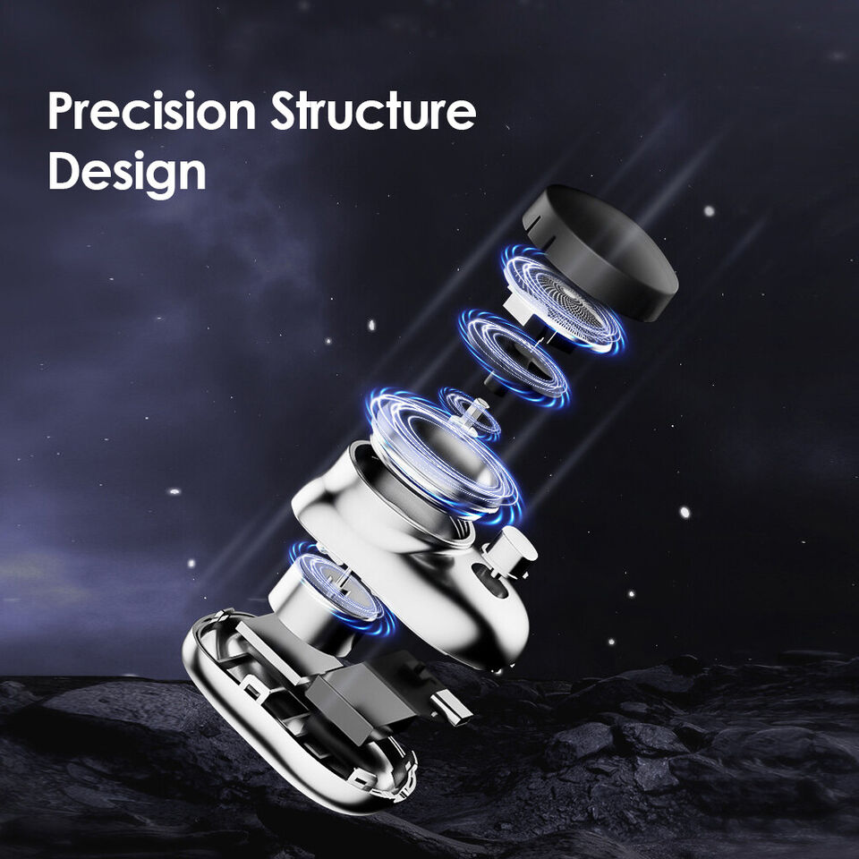 Mini Electric Shaver Men's Portable Electric Shaver Washable Beard Trimmer USB Rechargeable
