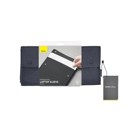Baseus Folding Laptop Sleeve Laptop Case for MacBook Pro Waterproof Notebook Briefcase Bag 13 16 inch