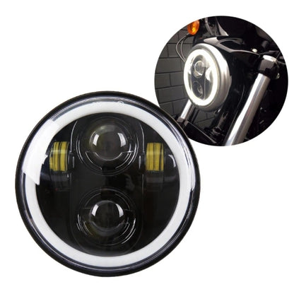 5.75Inch Motorcycle Projector Led Headlight 5.75" H4 Angel for H-Arley Bick Three-Wheel