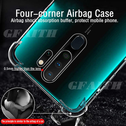 OPPO A5 2020 Shockproof Case Airbag TPU Bumper Anti Burst Case Cover
