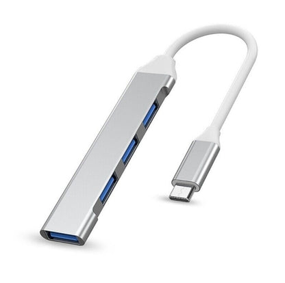 8 In 2 USB +Type C HUB Docking Station with 3.5Mm Audio Jack Adapter Micro SD Card Reader Laptop Tab