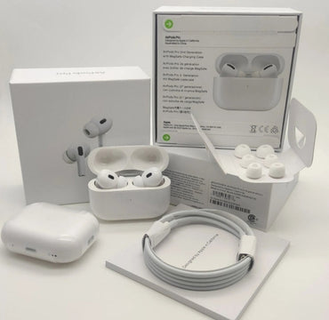 Apple True Wireless Bluetooth Earbuds with Touch Control, Charging Case & Microphone