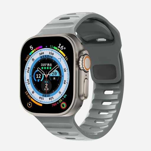 Apple Watch Silicone Sport Band 38/40/41Mm & 42/44/45/49Mm â€“ Soft Replacement Strap