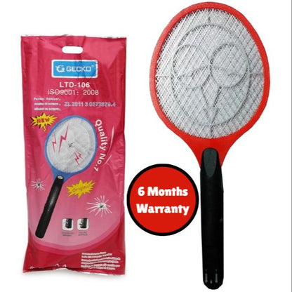Rechargeable Mosquito Bat Fly Insect Killer Zapper GECKO/YPD Electronic Rechargeable Electric Racket