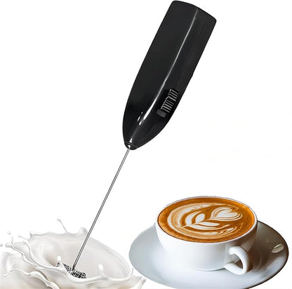 Modern mini portable automatic battery power egg coffee whisk beater hand held electric mixer Milk Frother Handheld Automatic Milk Foam Maker Hand Frother for Coffee Hot Chocolate Mini Drink Mixer Coffee Mixer