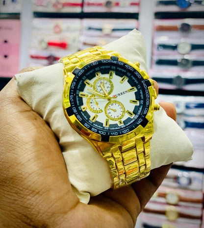 Gold Edition Edifice or Curren Casio Classic Watch - Watch Model