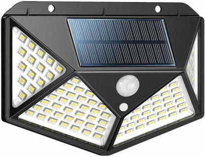 Led Solar Powered Motion Sensor Wall Light Lamp for Outdoor