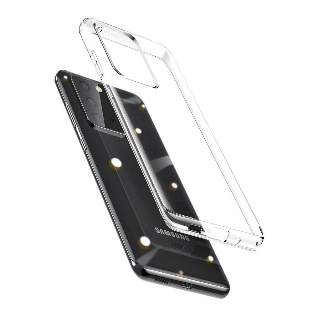 100% Genuine Baseus Simple Case for Samsung Galaxy S20 / S20 Plus / S20 Ultra (Transparent)