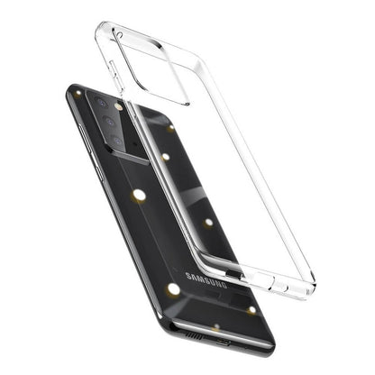 100% Genuine Baseus Simple Case for Samsung Galaxy S20 / S20 Plus / S20 Ultra (Transparent)